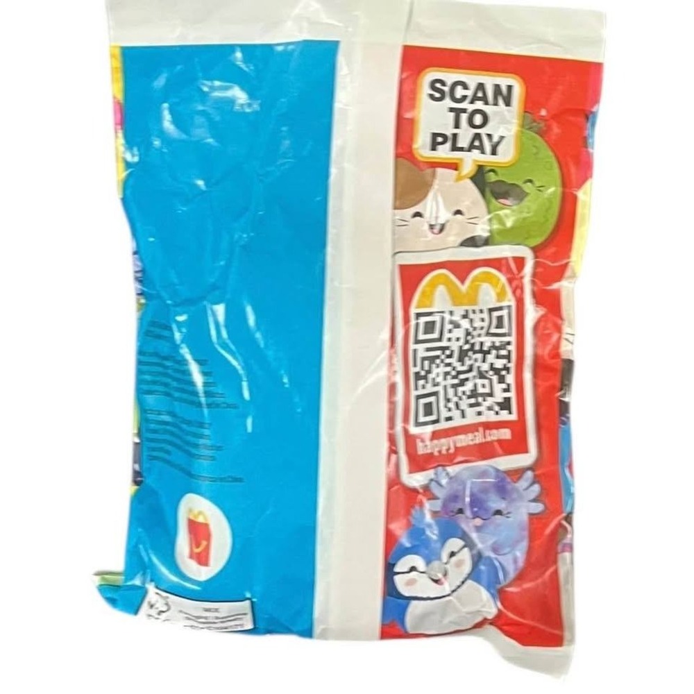 2025‎ McDonald's Squishmallows Happy Meal Babs The Bluejay Toy Blue SEALED